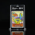 2025 Topps Chrome SpongeBob “Hi Kevin” #81 Wave Refractor – TAG 8.5 NM-MT+ POP 1