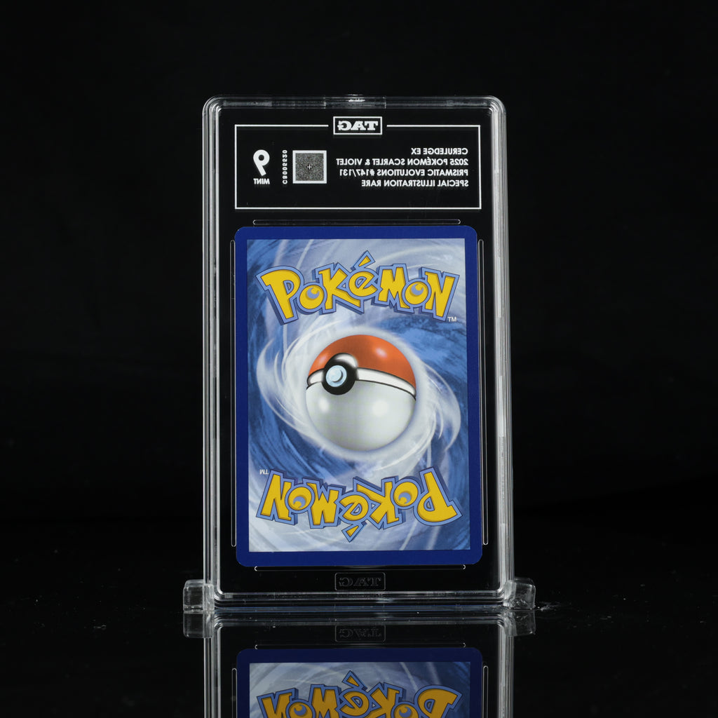 Ceruledge ex 147/131 Special Illustration Rare – TAG 9 Mint – 2025 Pokémon Prismatic Evolutions