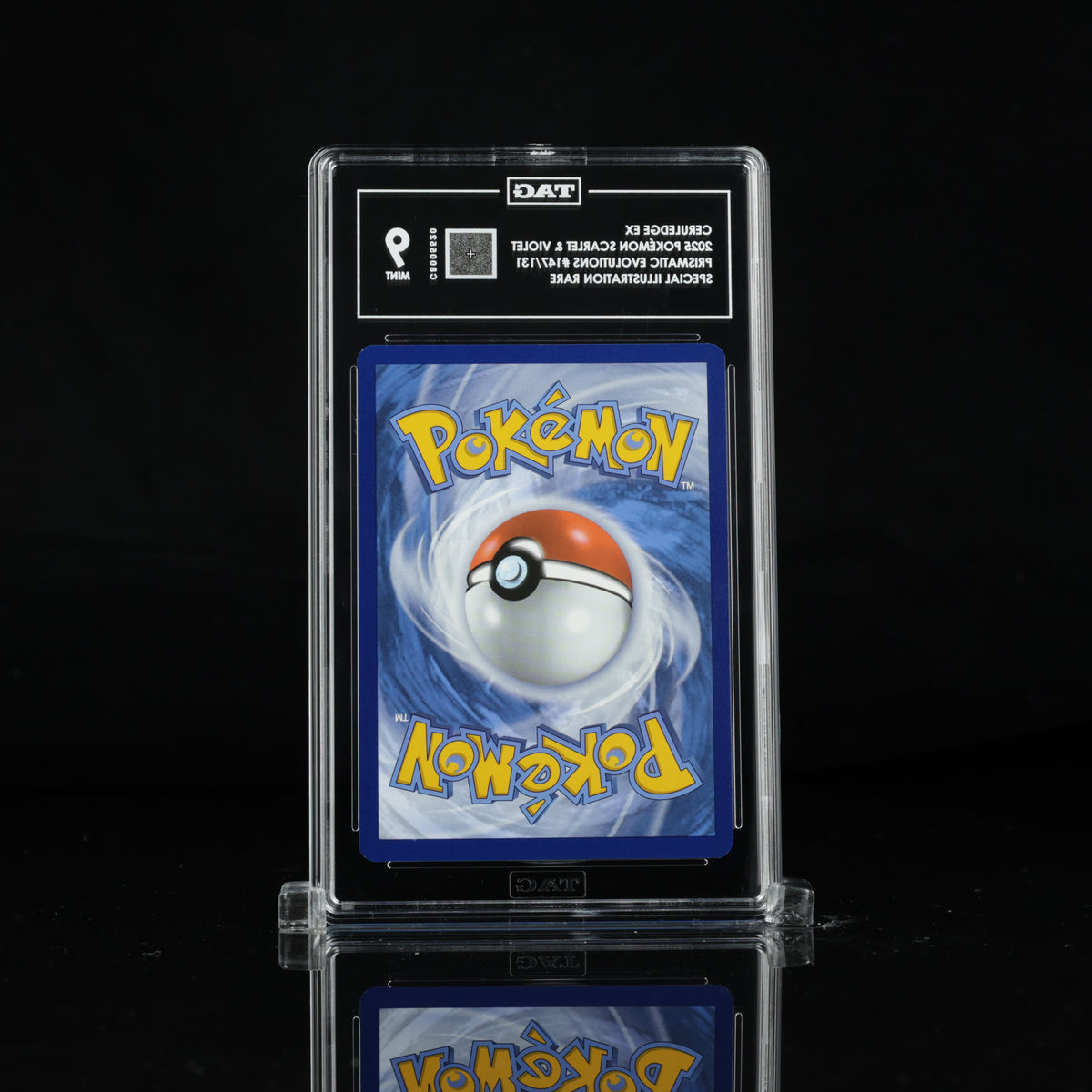 Ceruledge ex 147/131 Special Illustration Rare – TAG 9 Mint – 2025 Pokémon Prismatic Evolutions