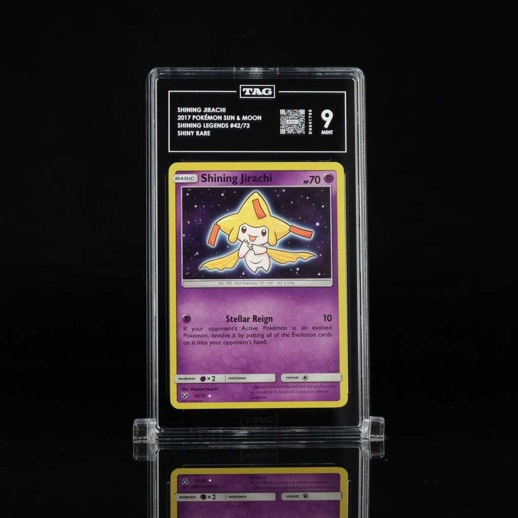 Shining Jirachi 42/73 Shiny Rare – TAG 9 Mint – 2017 Pokémon Shining Legends