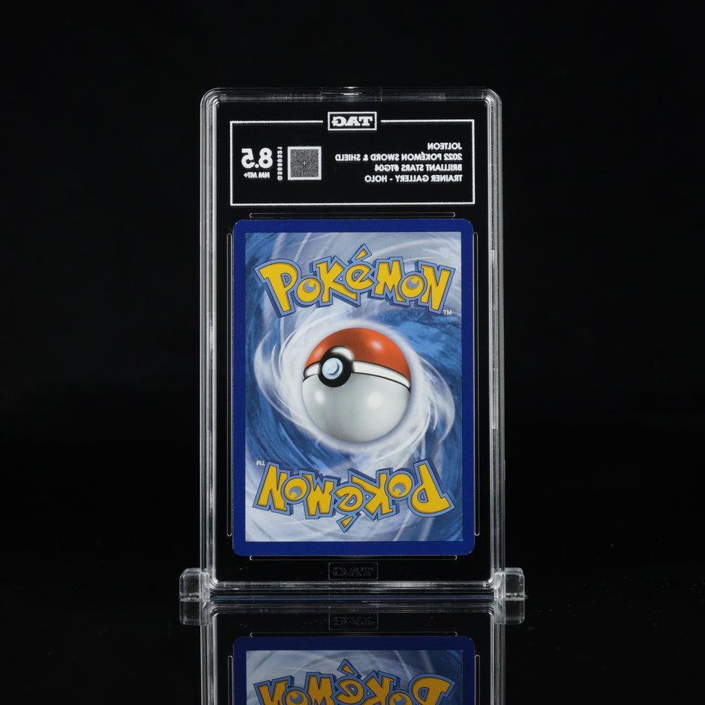 2022 Pokémon Brilliant Stars Trainer Gallery Jolteon TG04/TG30 – Full Art Ultra Rare – TAG 8.5 NM-MT+