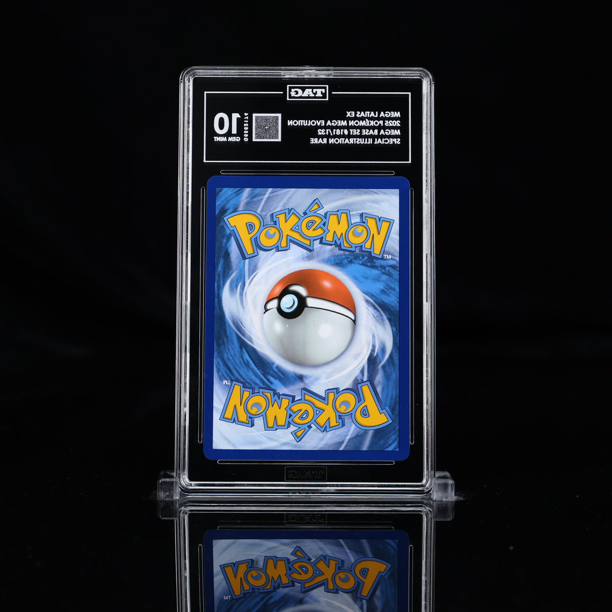Mega Latias ex 181/132 Special Illustration Rare – TAG 10 Gem Mint – 2025 Pokémon Mega Evolution