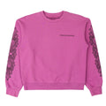 Chrome Hearts x Matty Boy Spider Web Crewneck Sweatshirt - Purple