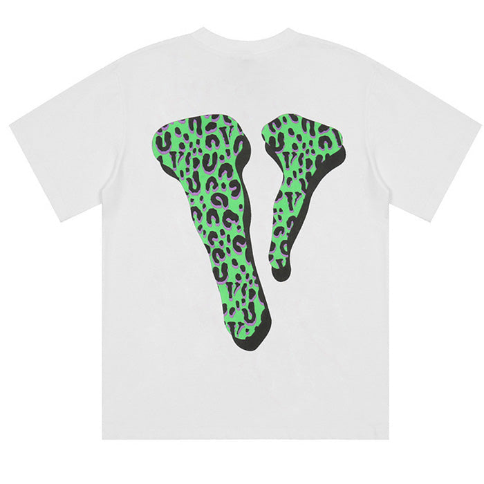Vlone x Dennis Rodman Cheetah Hair Tee - White