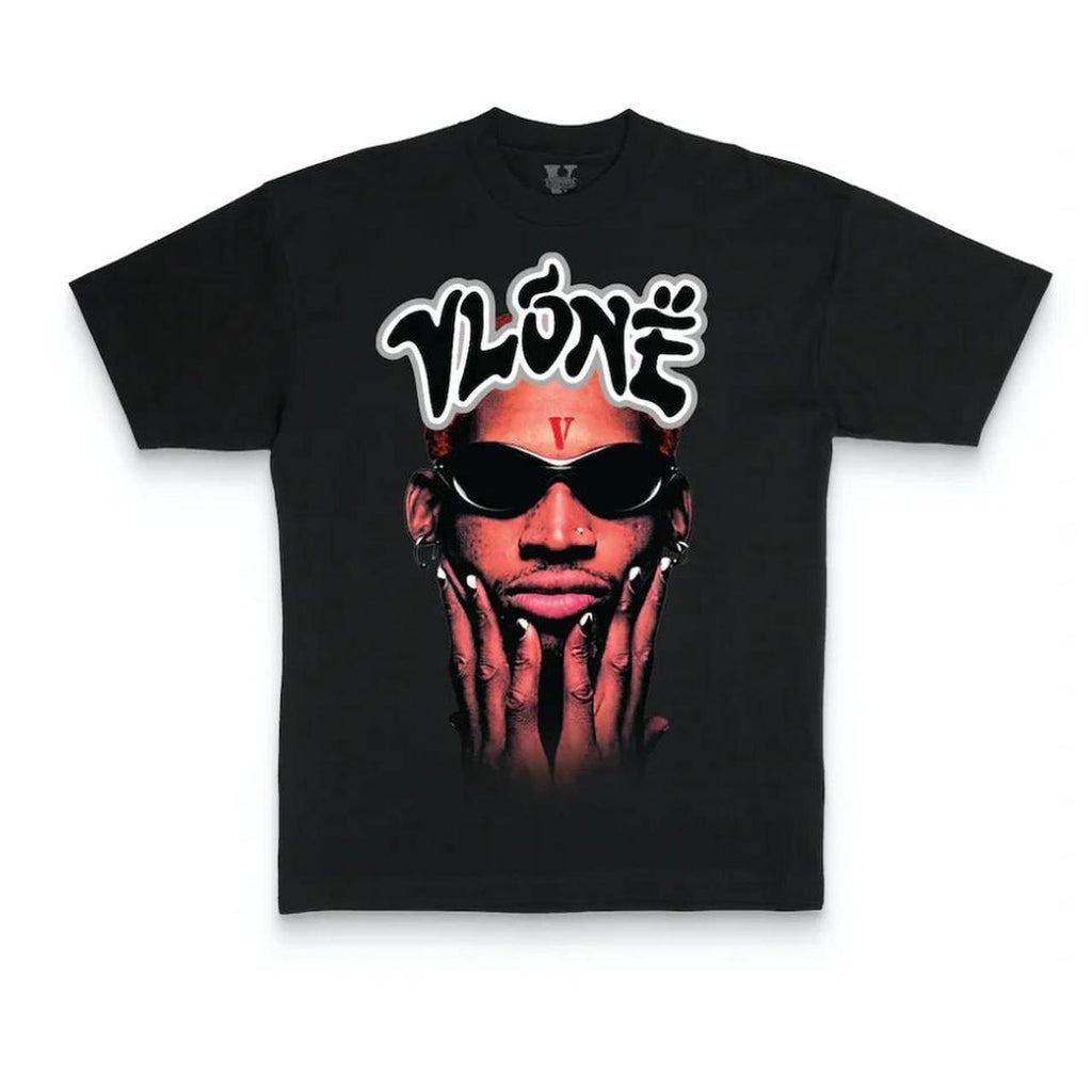 Vlone x Dennis Rodman Portrait Tee - Black