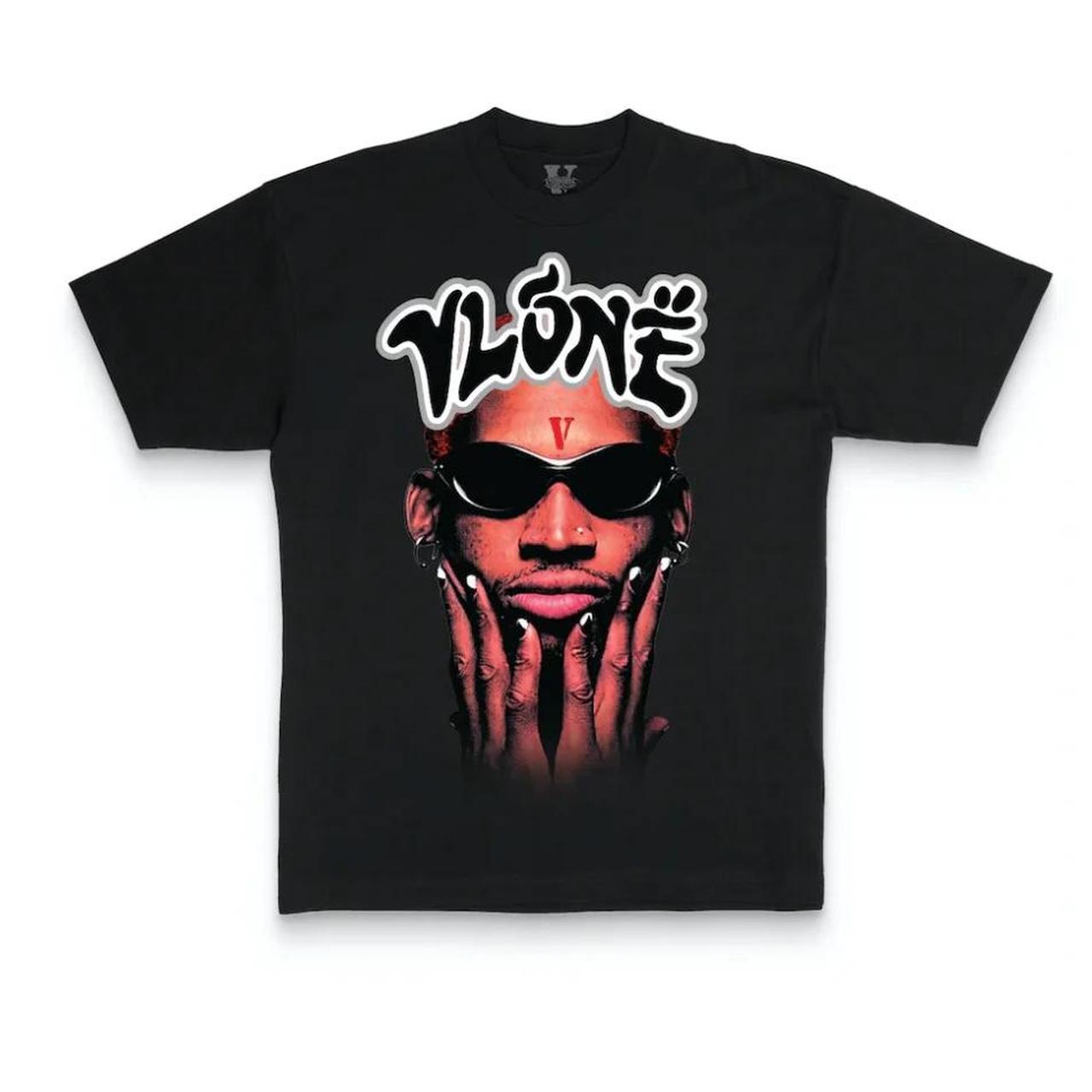 Vlone x Dennis Rodman Portrait Tee - Black