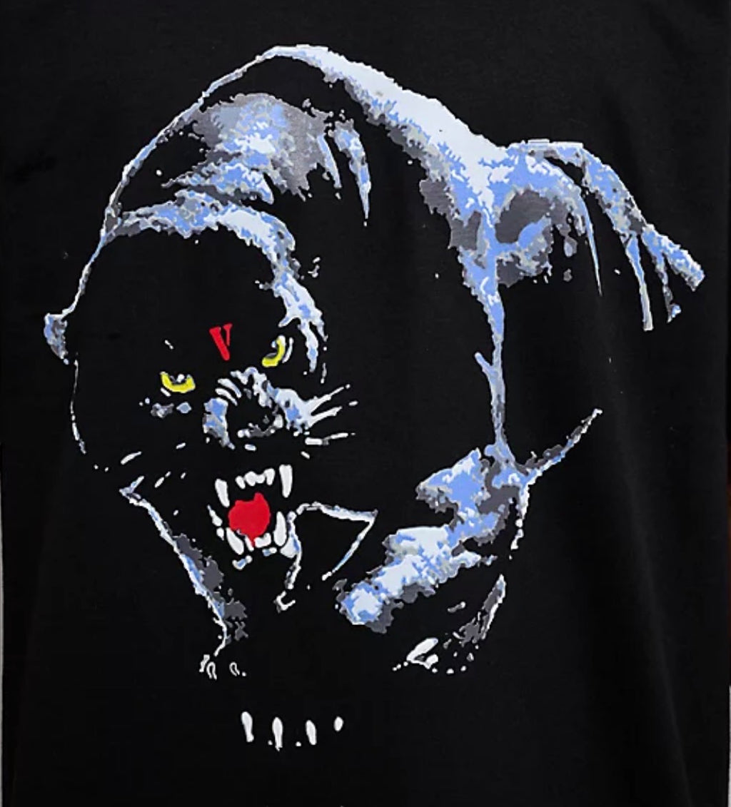 VLONE Panther Graphic Tee - Black
