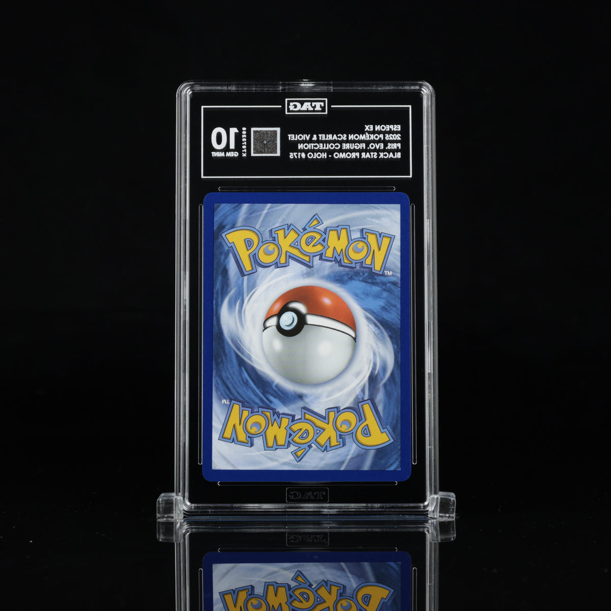 Espeon ex #175 Black Star Promo – TAG 10 Gem Mint – 2025 Pokémon Prismatic Evolutions