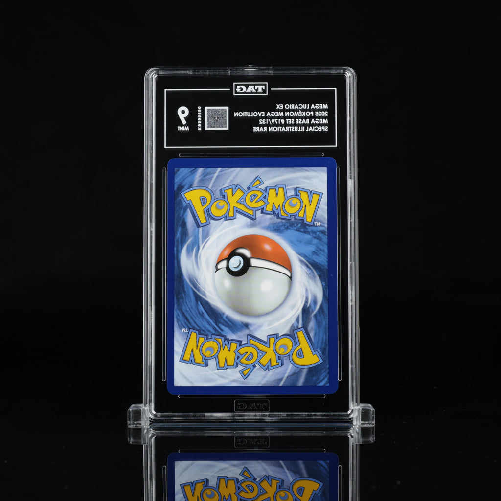 2025 Pokémon Mega Evolution Mega Lucario ex 179/132 SIR – TAG 9 Mint