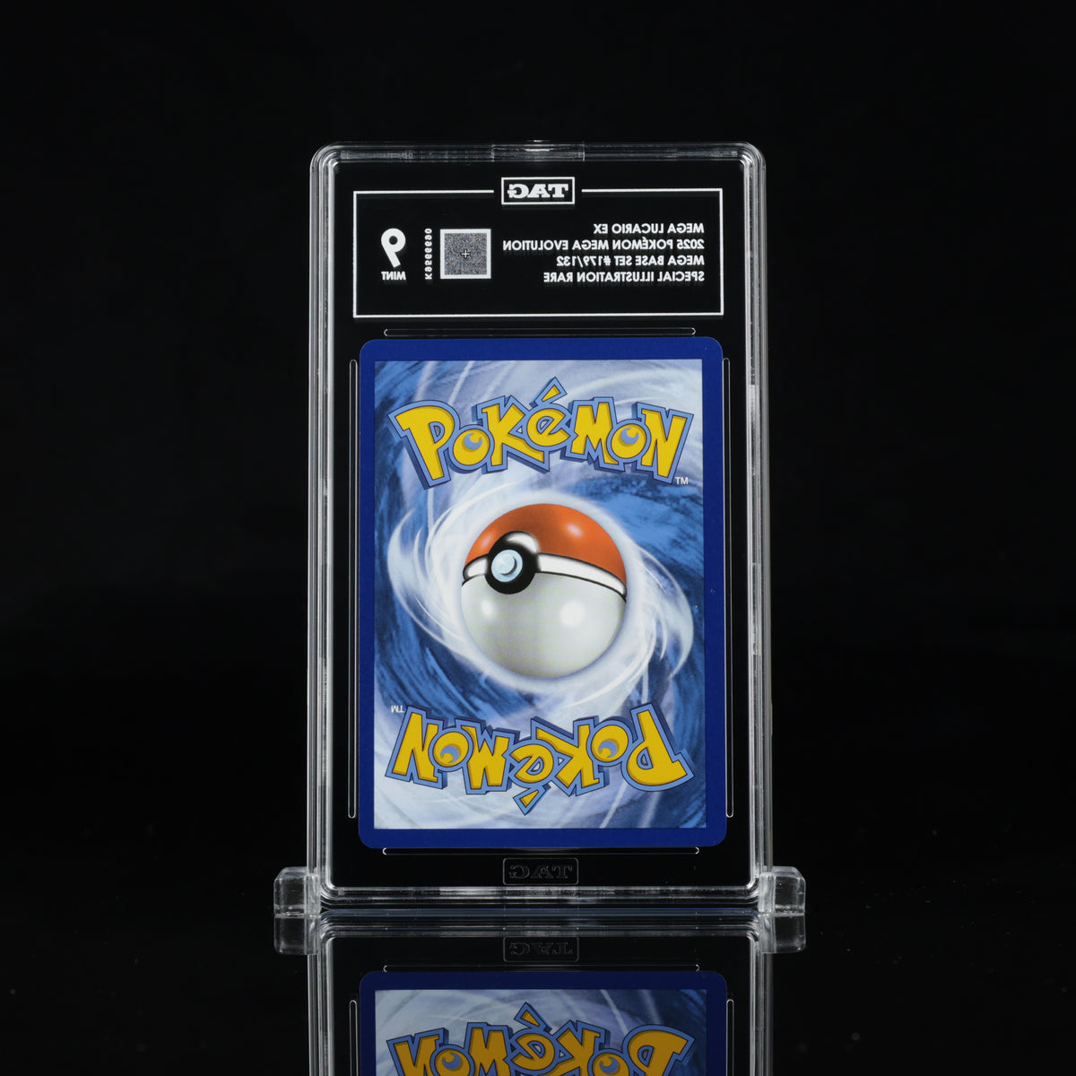 2025 Pokémon Mega Evolution Mega Lucario ex 179/132 SIR – TAG 9 Mint