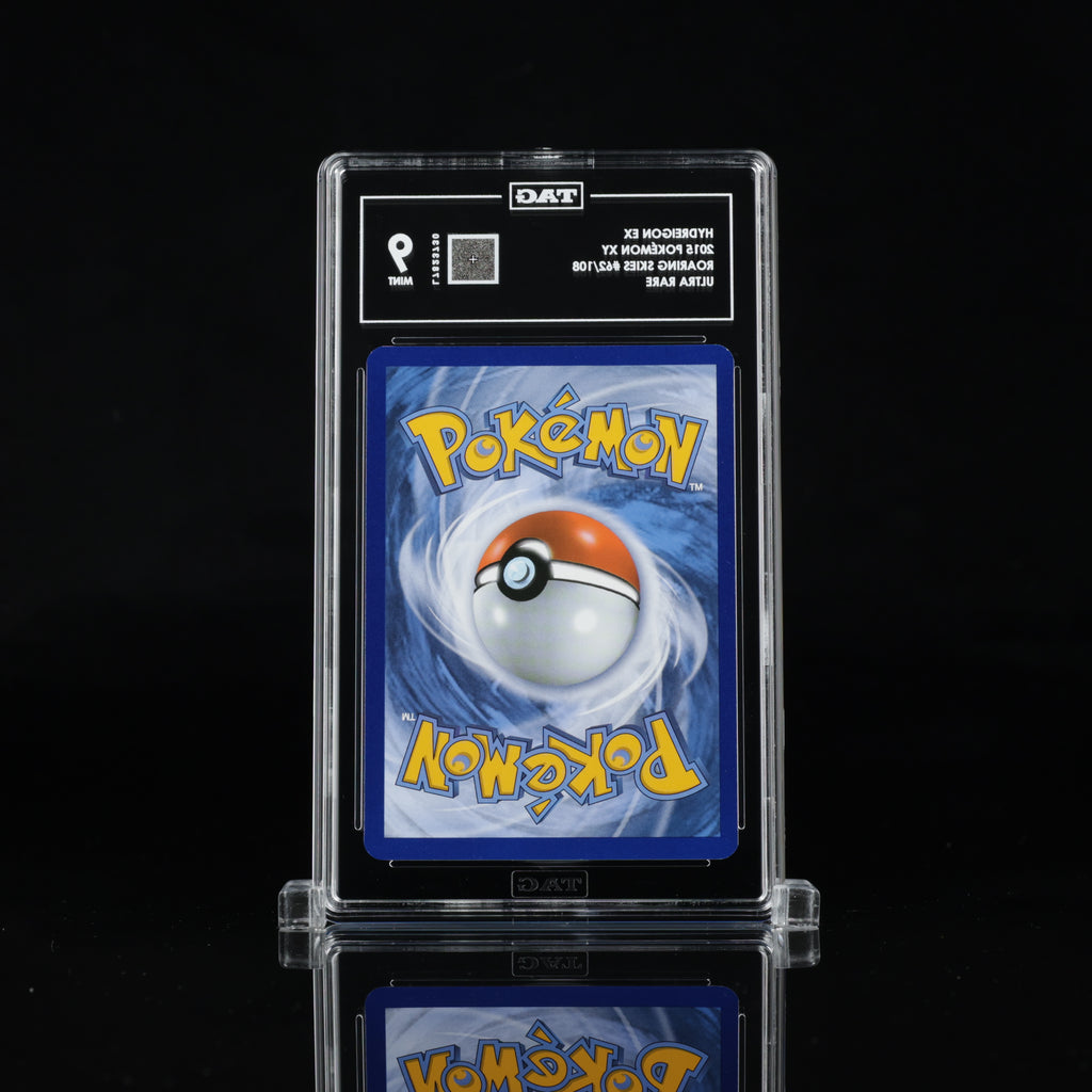 2015 Pokémon Roaring Skies Hydreigon EX #62/108 Ultra Rare – TAG 9 Mint