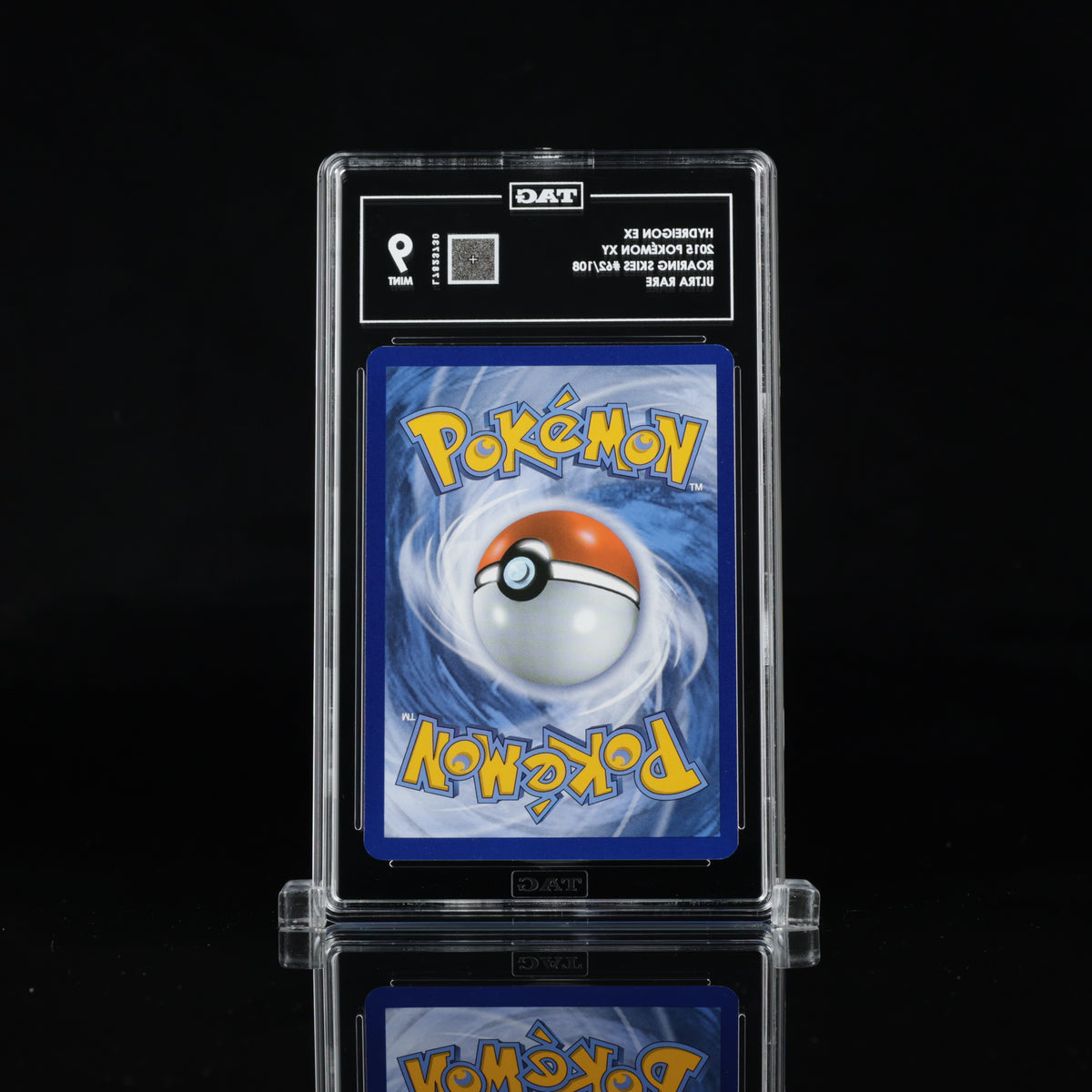 2015 Pokémon Roaring Skies Hydreigon EX #62/108 Ultra Rare – TAG 9 Mint