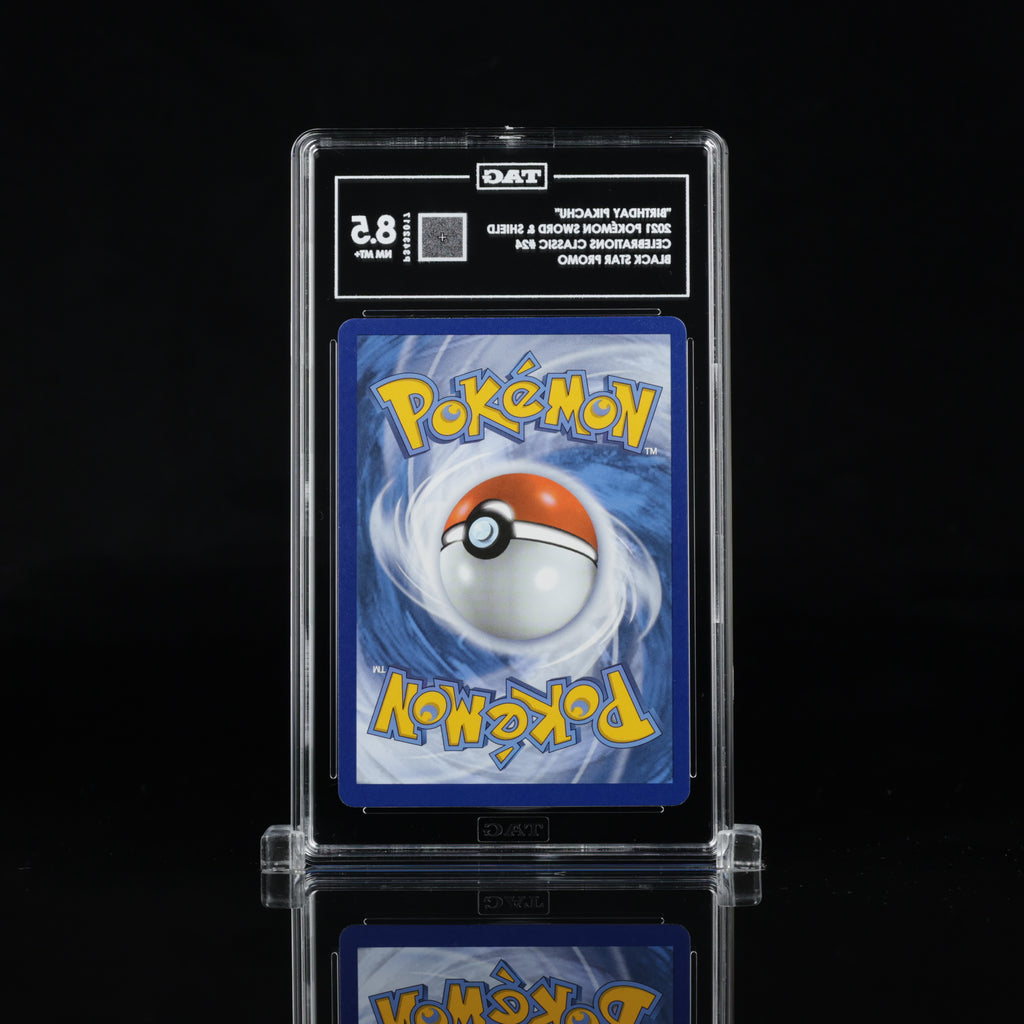 2021 Pokémon Celebrations Birthday Pikachu #24 Holo – TAG 8.5 NM-MT+