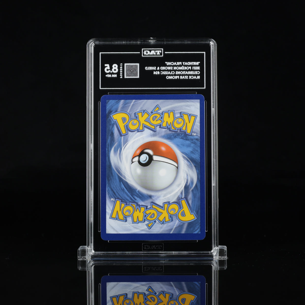 2021 Pokémon Celebrations Birthday Pikachu #24 Holo – TAG 8.5 NM-MT+