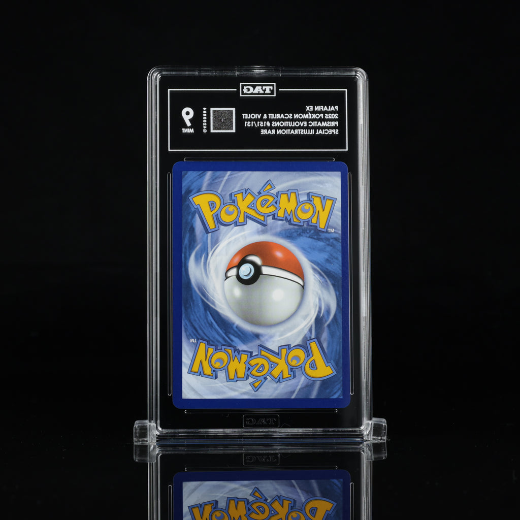 Palafin ex 151/131 Special Illustration Rare – TAG 9 Mint – 2025 Pokémon Prismatic Evolutions
