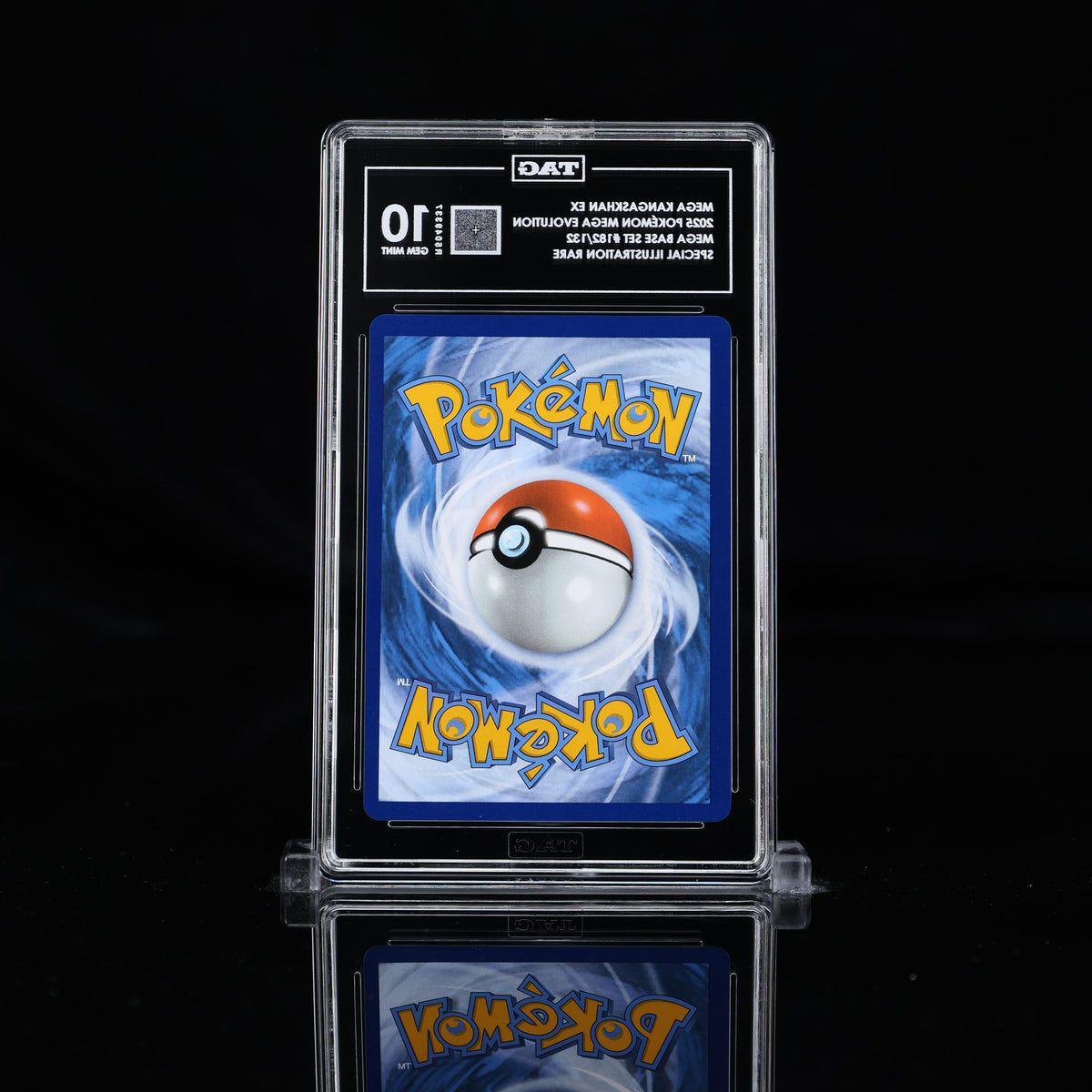 Mega Kangaskhan ex 182/132 Special Illustration Rare – TAG 10 Gem Mint – 2025 Pokémon Mega Evolution