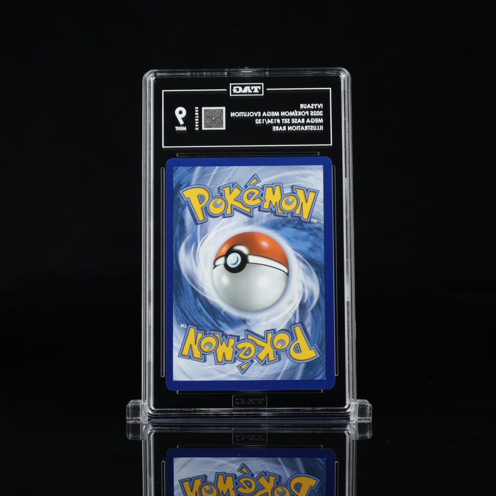 2025 Pokémon Mega Evolution Ivysaur 134/132 Illustration Rare – TAG 9 Mint