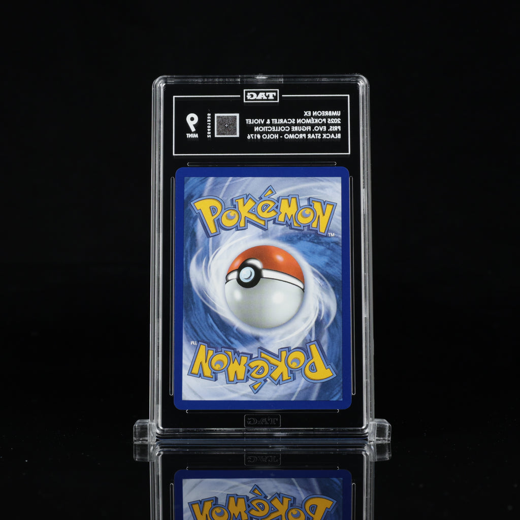 Umbreon ex #176 Black Star Promo – TAG 9 Mint – 2025 Pokémon Prismatic Evolutions