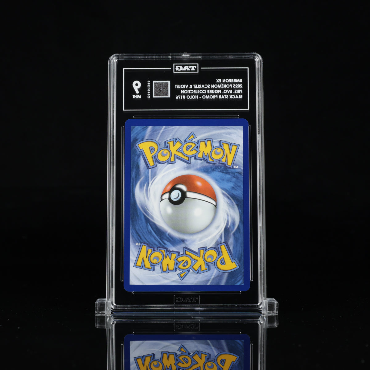 Umbreon ex #176 Black Star Promo – TAG 9 Mint – 2025 Pokémon Prismatic Evolutions